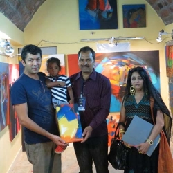 Navi Mumbai Art Festival,Jan'13 rakesh singh