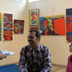 Ocher Art Fair,Chandigarh-rakesh singh